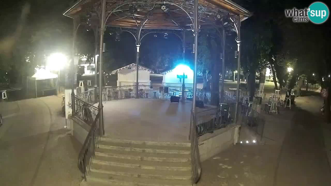 Karlovac live webcam – music pavilion