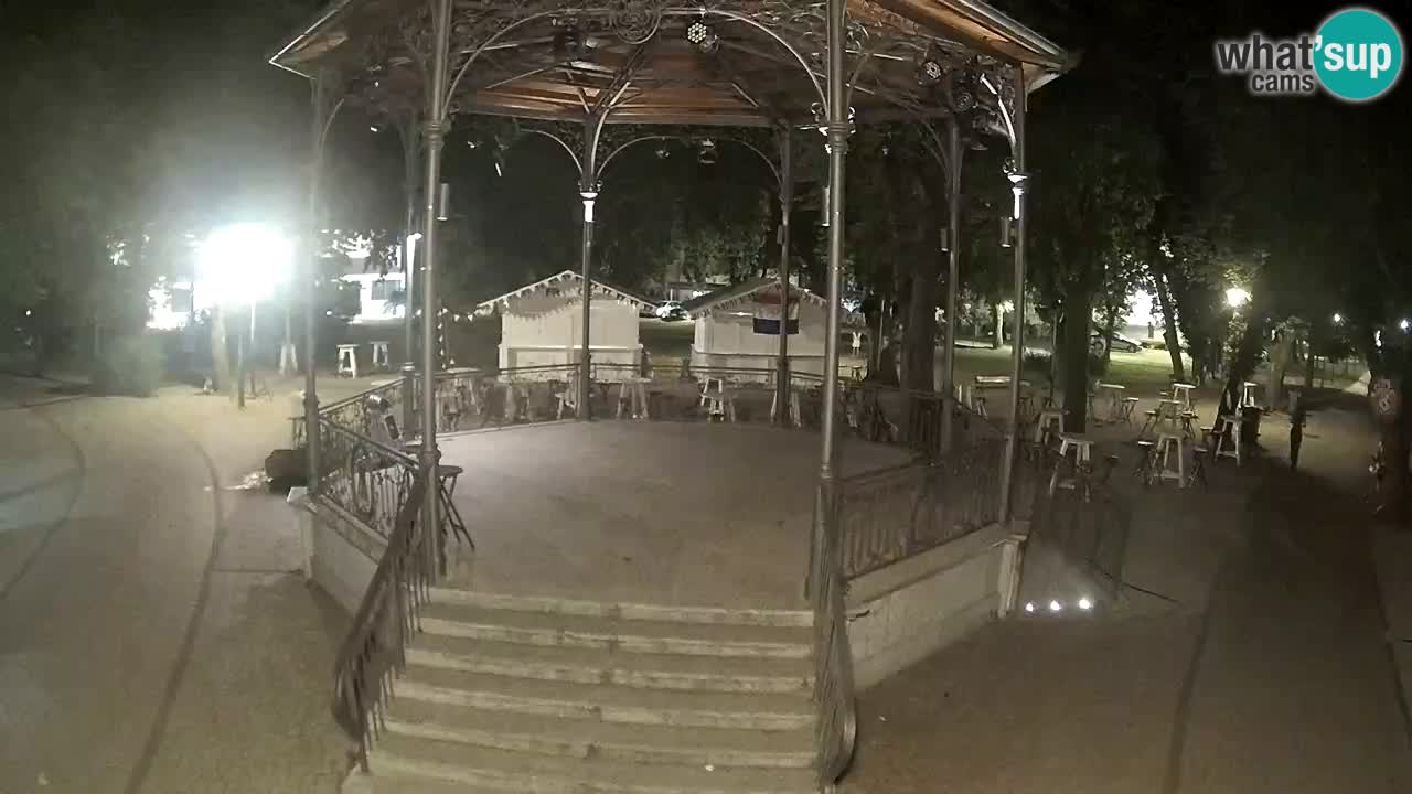 Karlovac live webcam – music pavilion