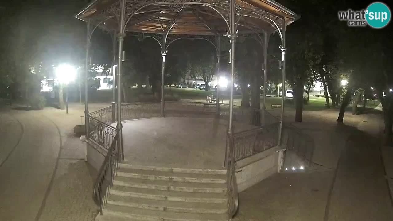 Karlovac live webcam – music pavilion