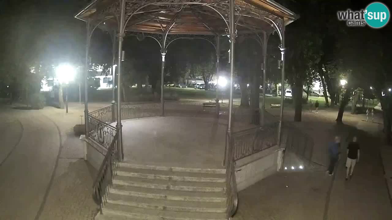 Karlovac live webcam – music pavilion