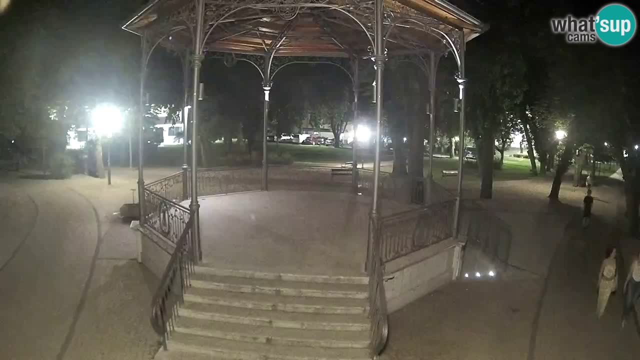 Karlovac live webcam – music pavilion