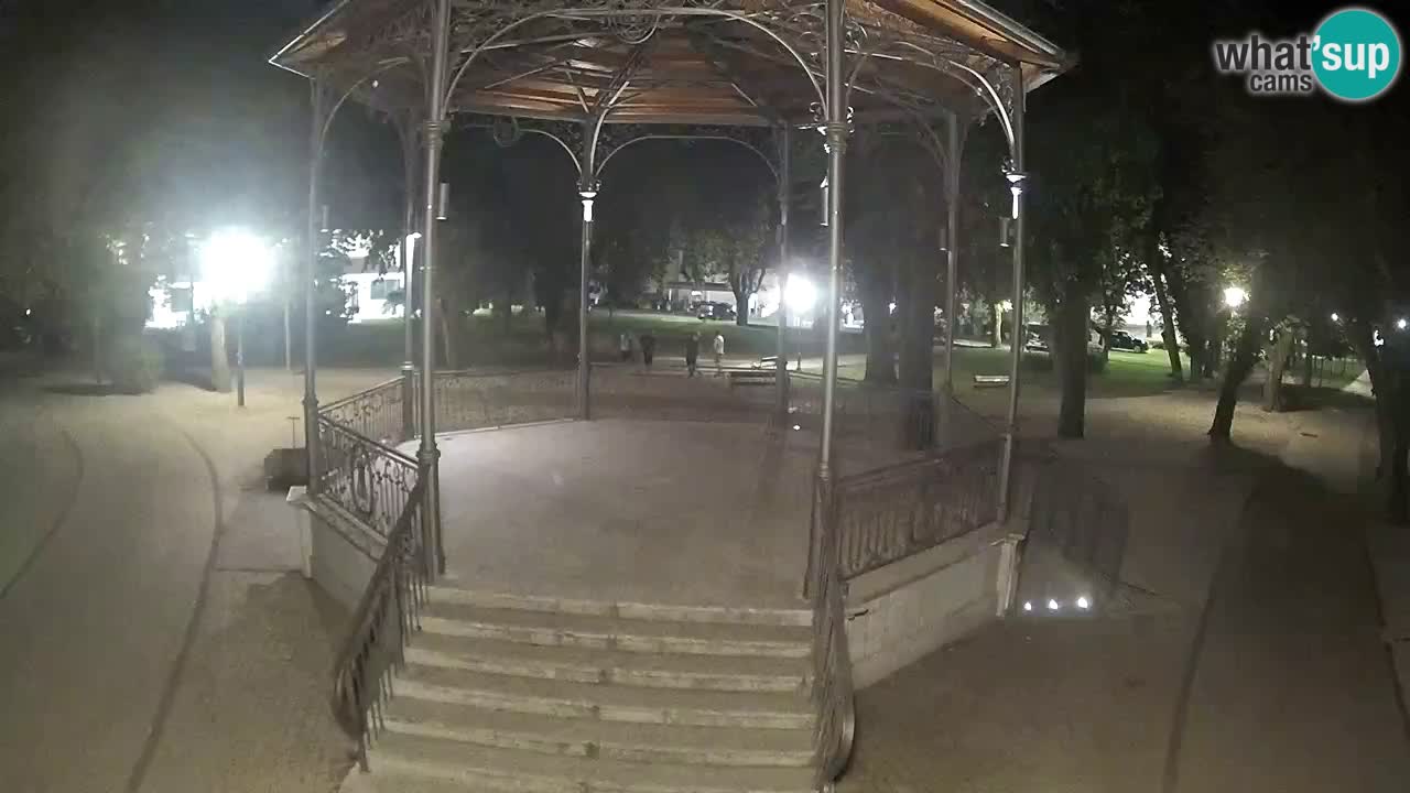 Karlovac live webcam – music pavilion
