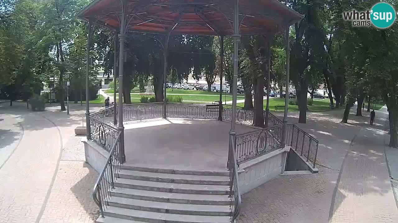 Karlovac live webcam – music pavilion
