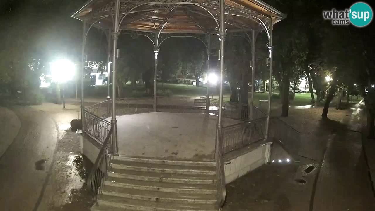 Karlovac live webcam – music pavilion