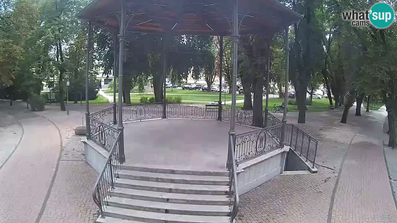Karlovac live webcam – music pavilion