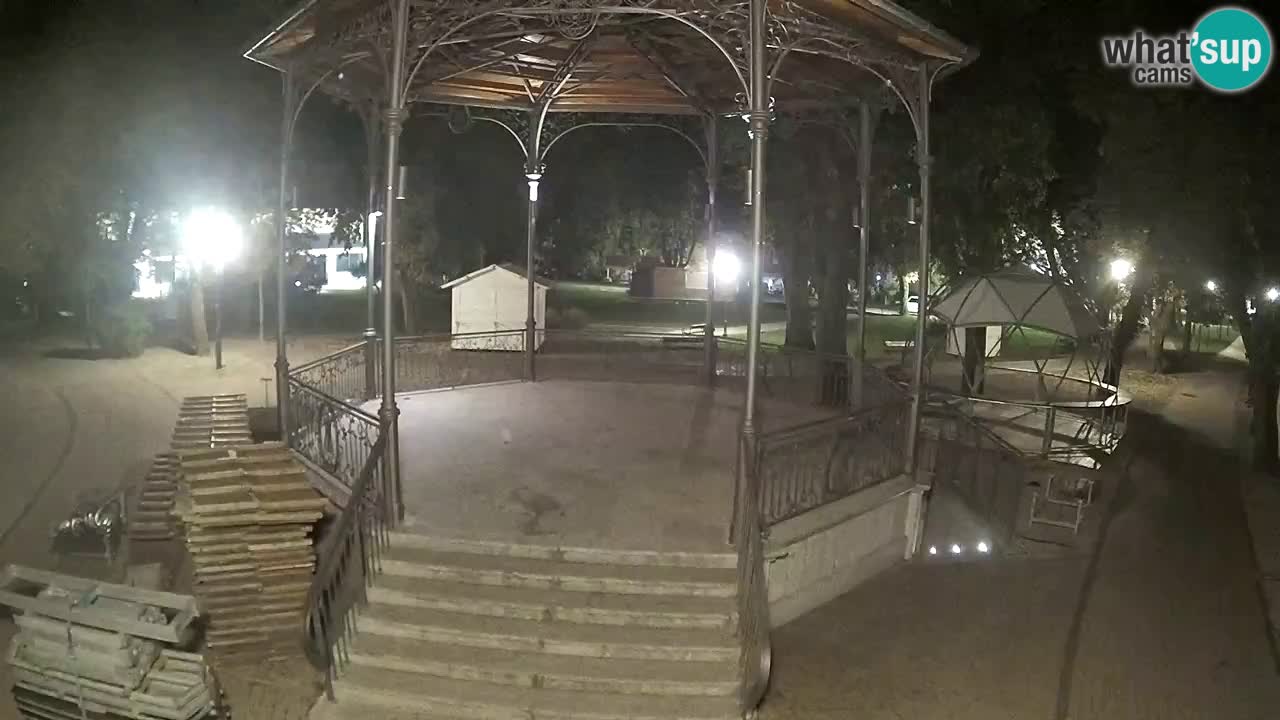 Karlovac live webcam – music pavilion