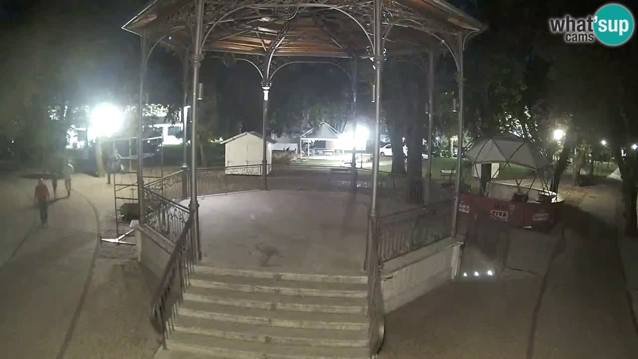 Karlovac live webcam – music pavilion
