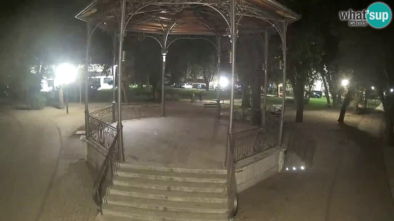 Karlovac live webcam – music pavilion