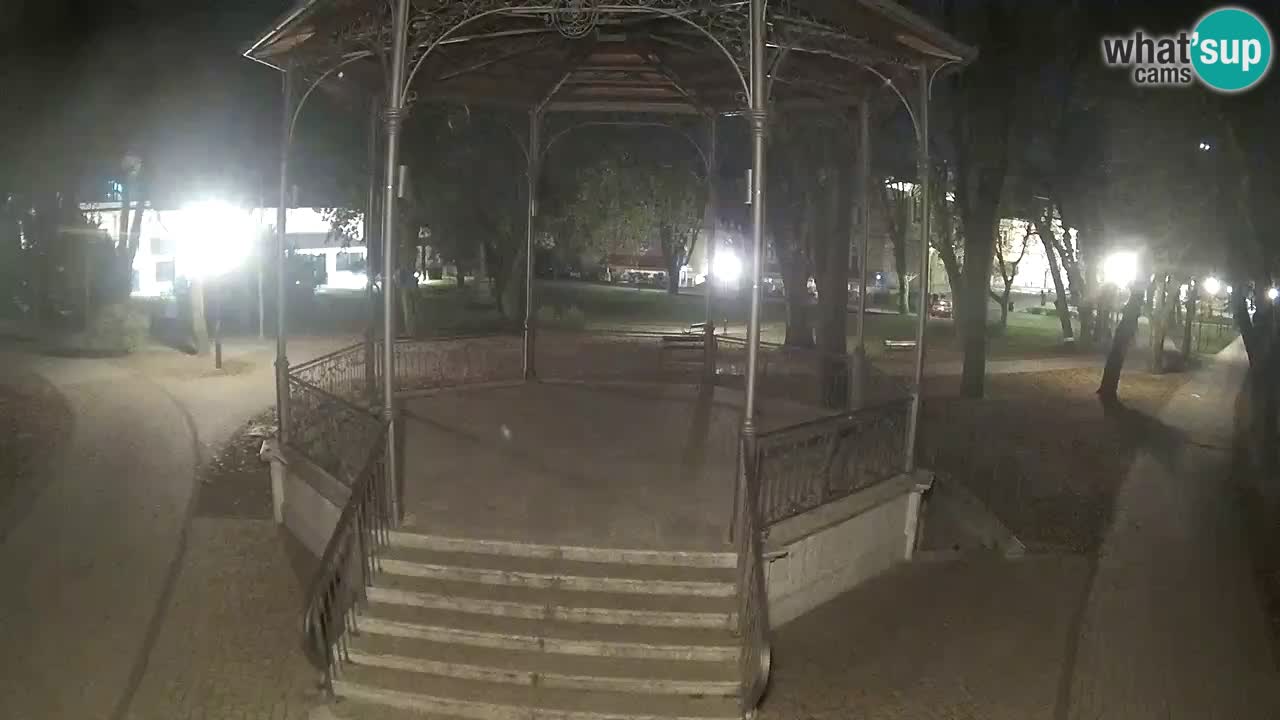 Karlovac live webcam – music pavilion