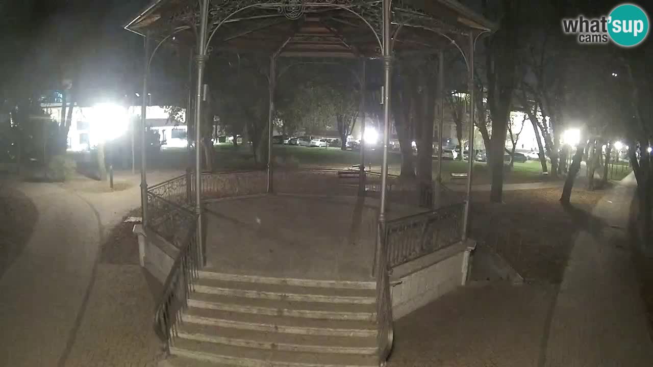 Karlovac live webcam – music pavilion