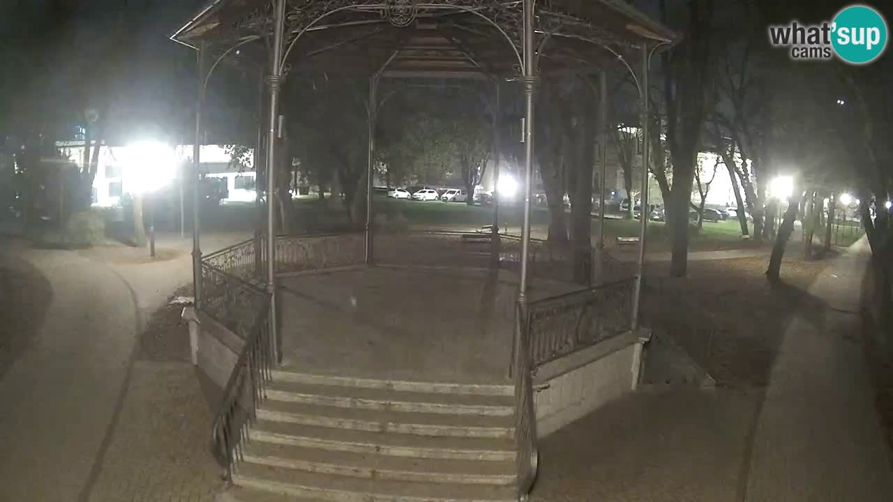 Karlovac live webcam – music pavilion