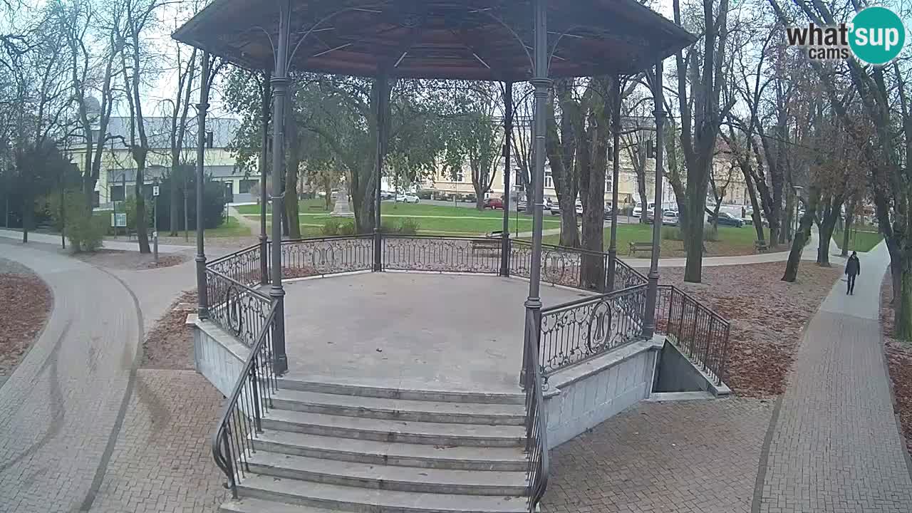 Karlovac live webcam – music pavilion
