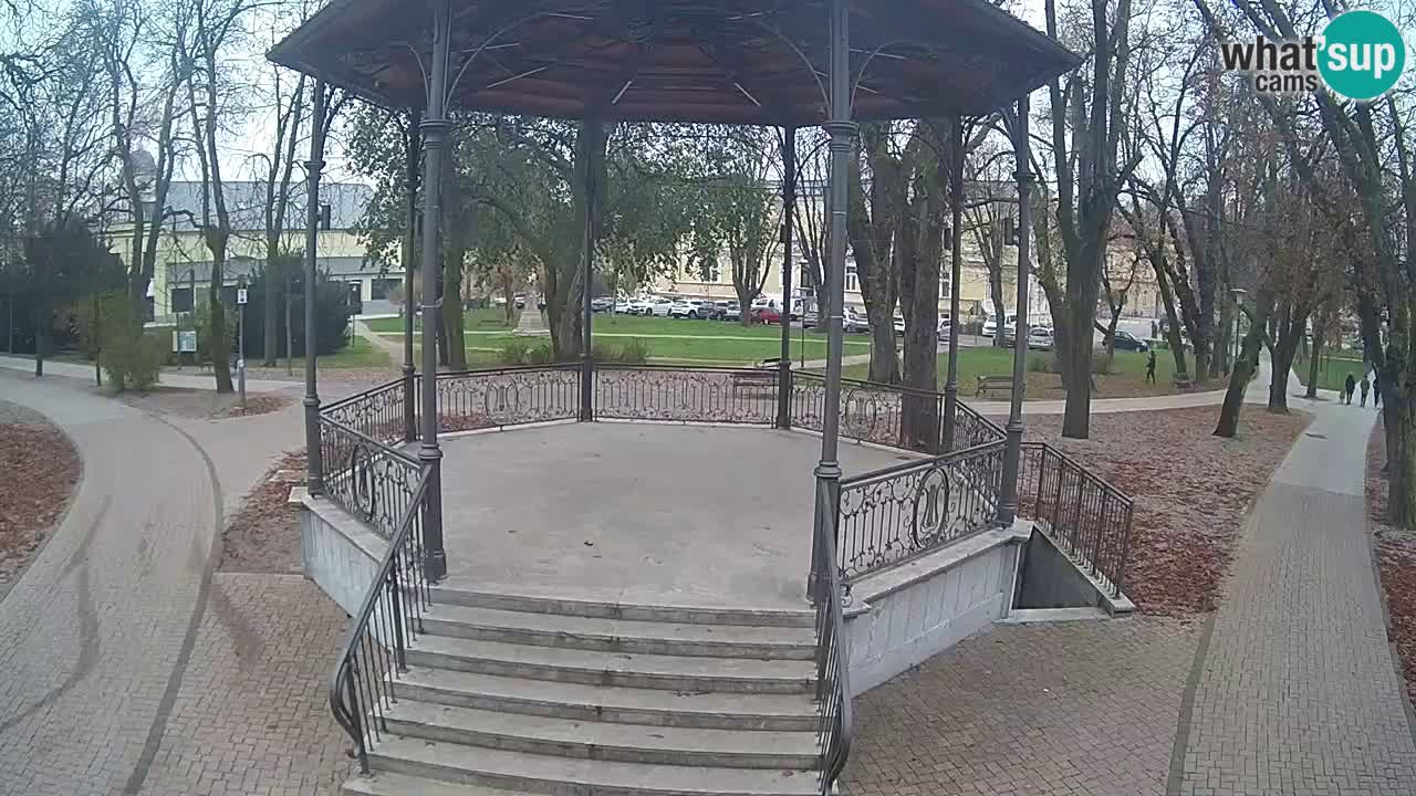 Karlovac live webcam – music pavilion