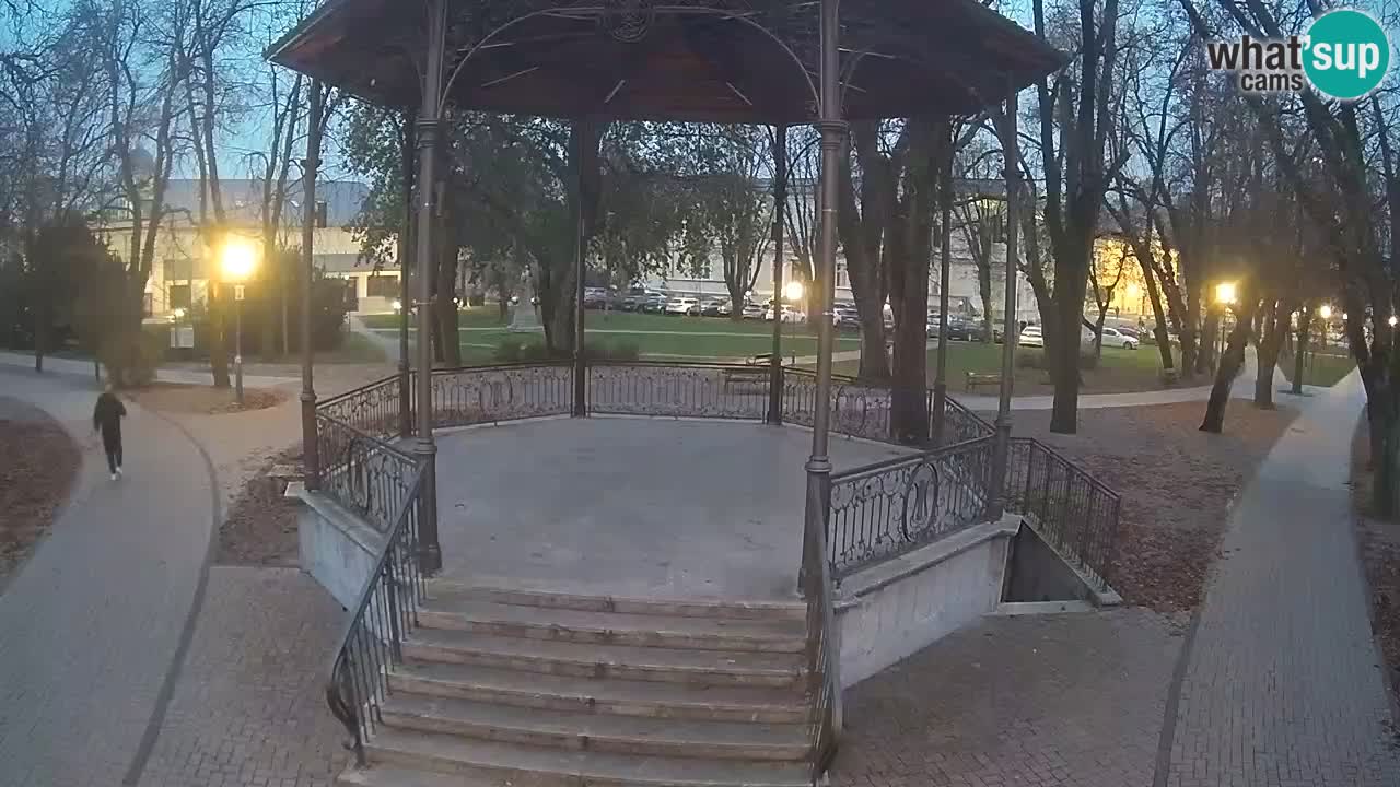 Karlovac live webcam – music pavilion