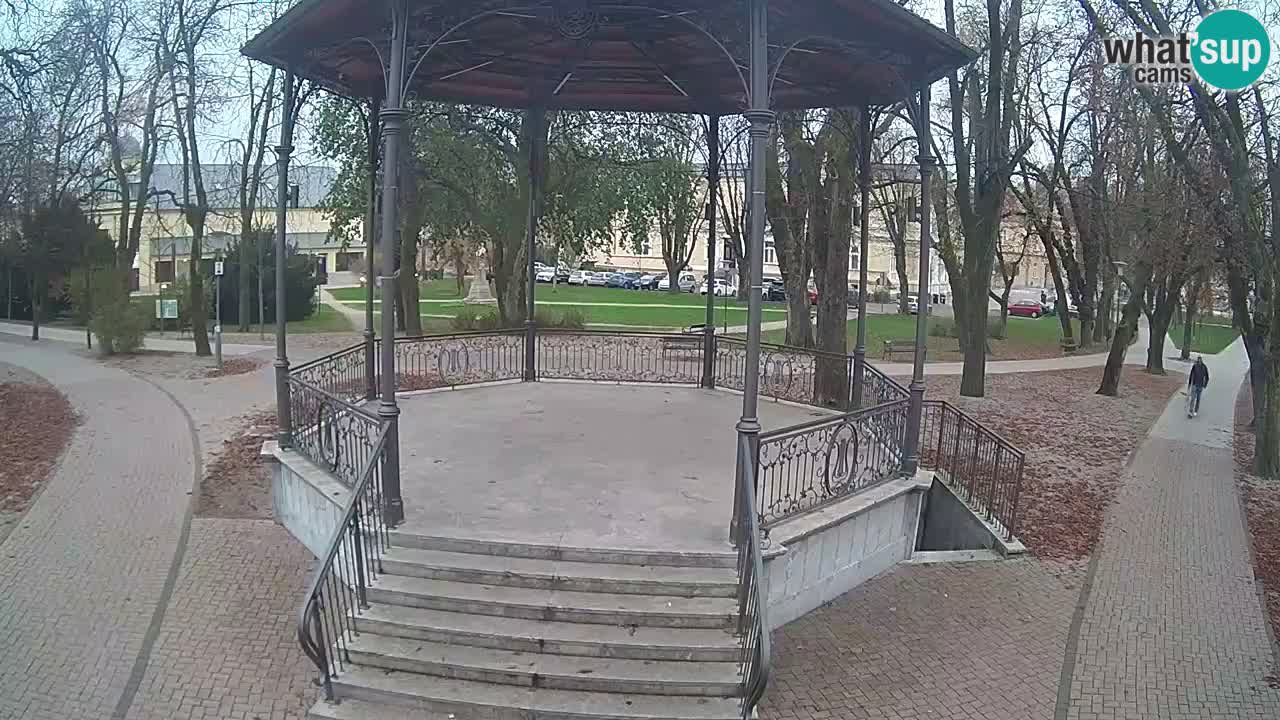 Karlovac live webcam – music pavilion
