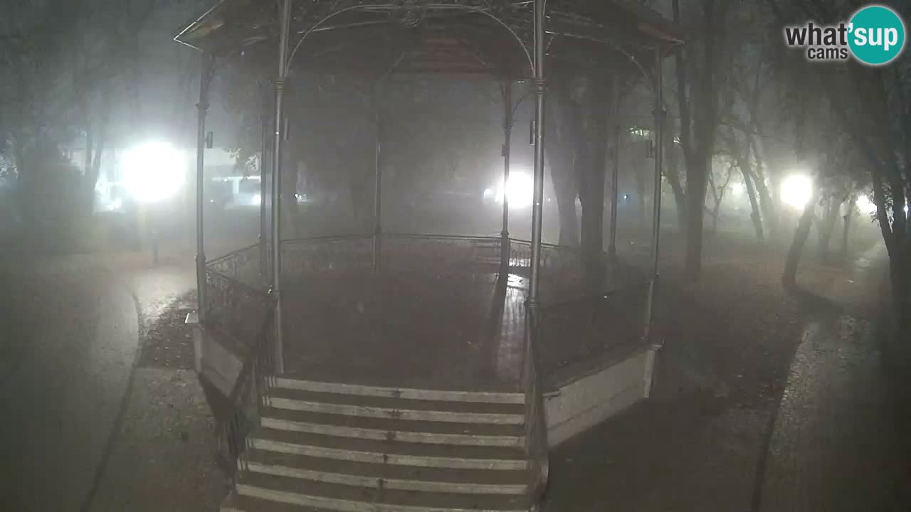 Karlovac live webcam – music pavilion