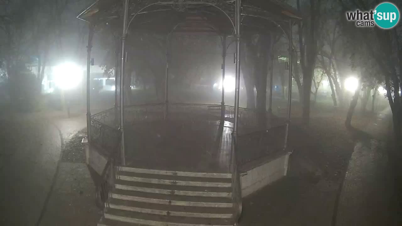 Karlovac live webcam – music pavilion