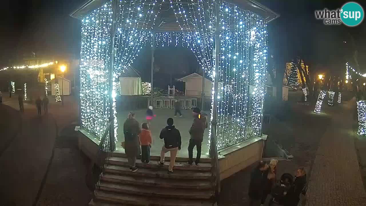 Karlovac live webcam – music pavilion