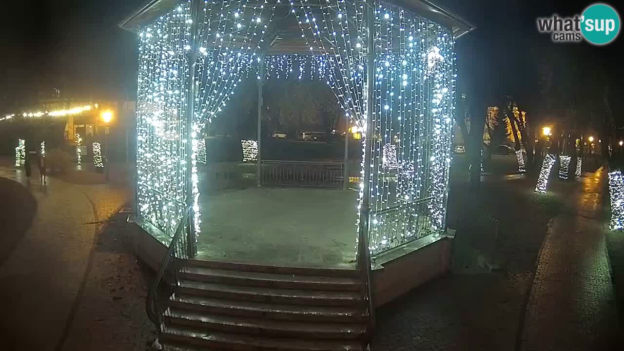 Karlovac live webcam – music pavilion