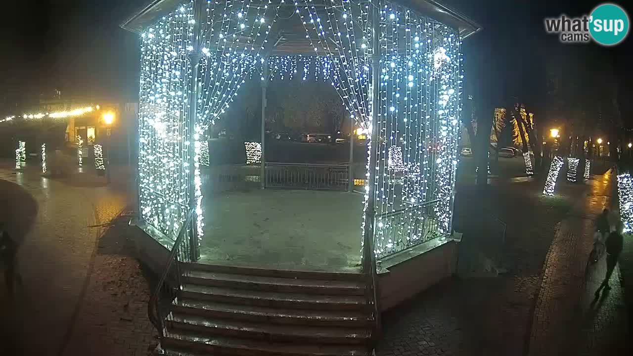 Karlovac live webcam – music pavilion