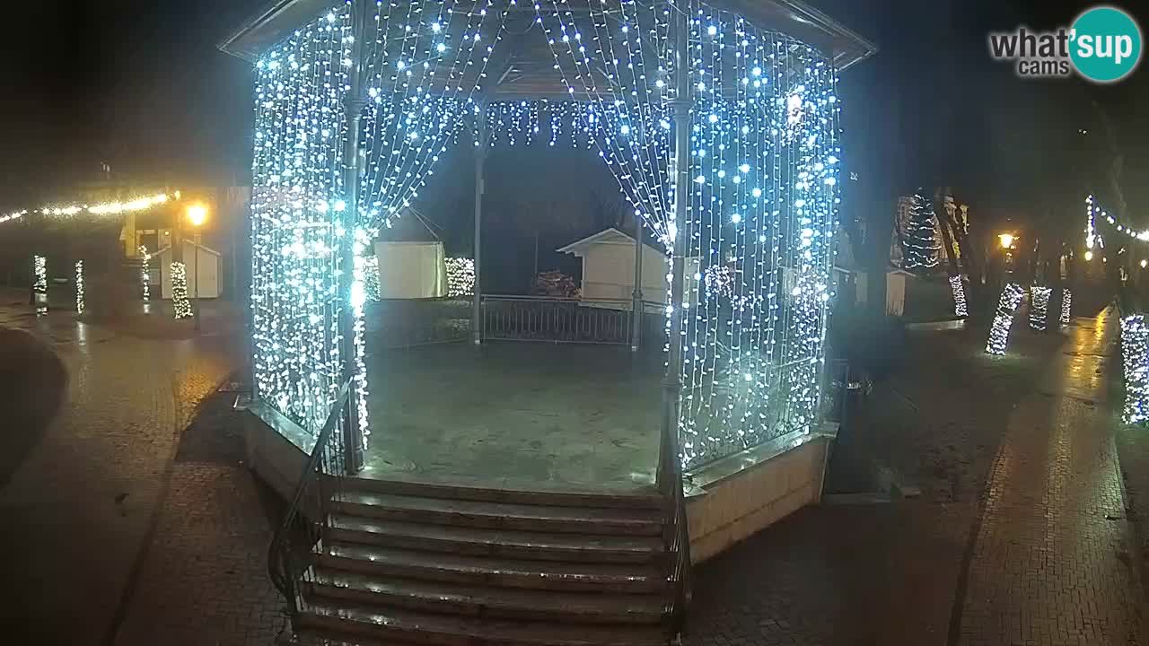 Karlovac live webcam – music pavilion