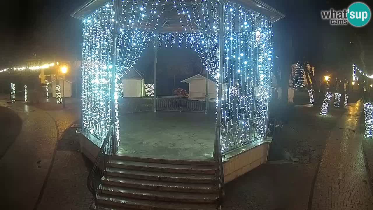 Karlovac live webcam – music pavilion