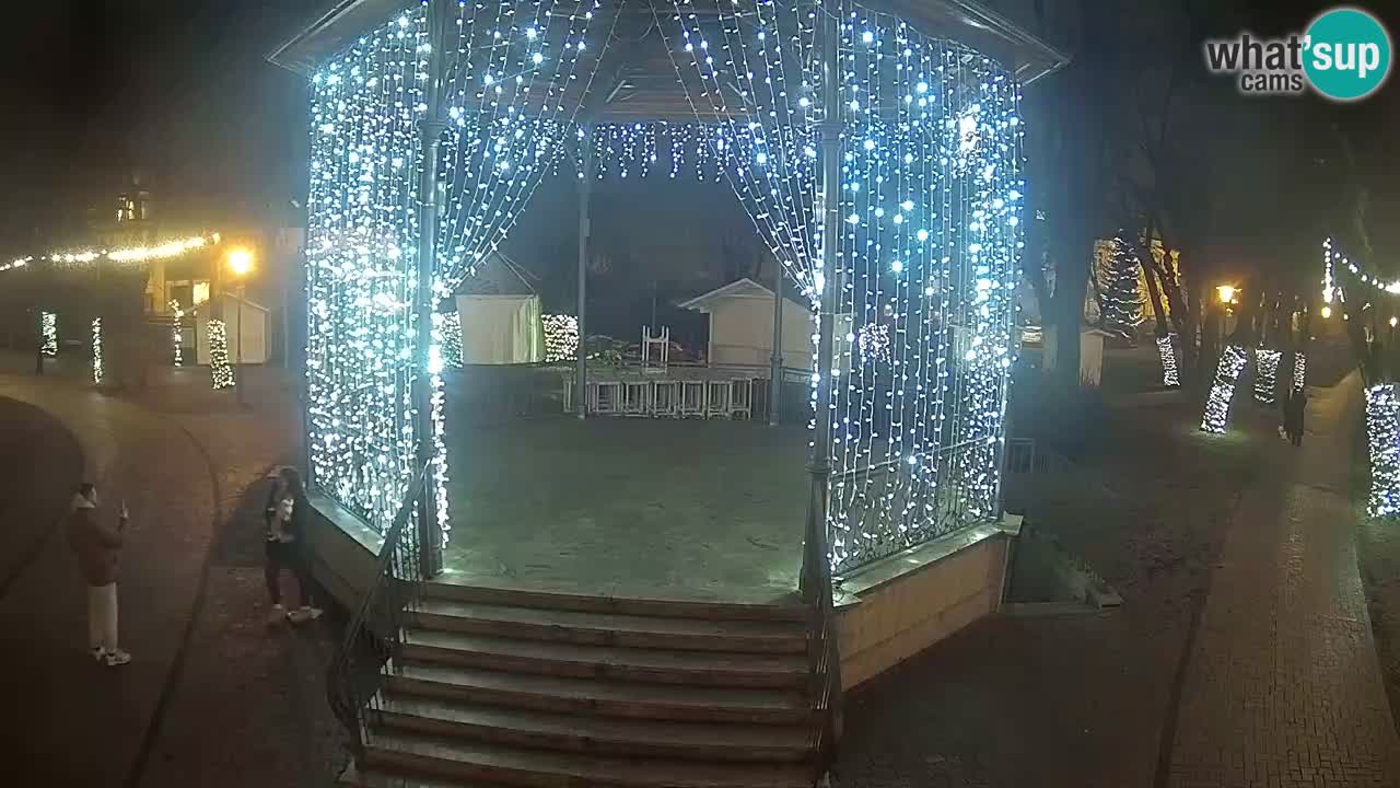 Karlovac live webcam – music pavilion