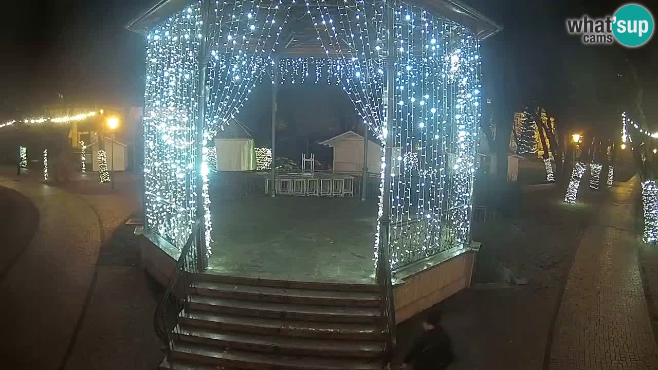 Karlovac live webcam – music pavilion