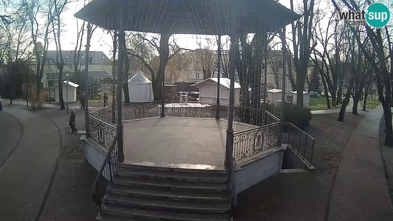 Karlovac live webcam – music pavilion