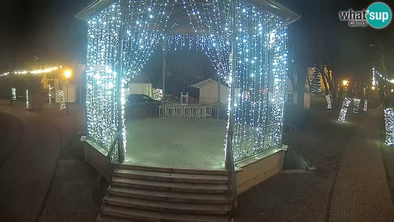 Karlovac live webcam – music pavilion