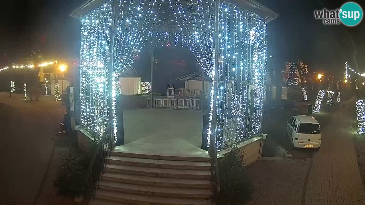 Karlovac live webcam – music pavilion