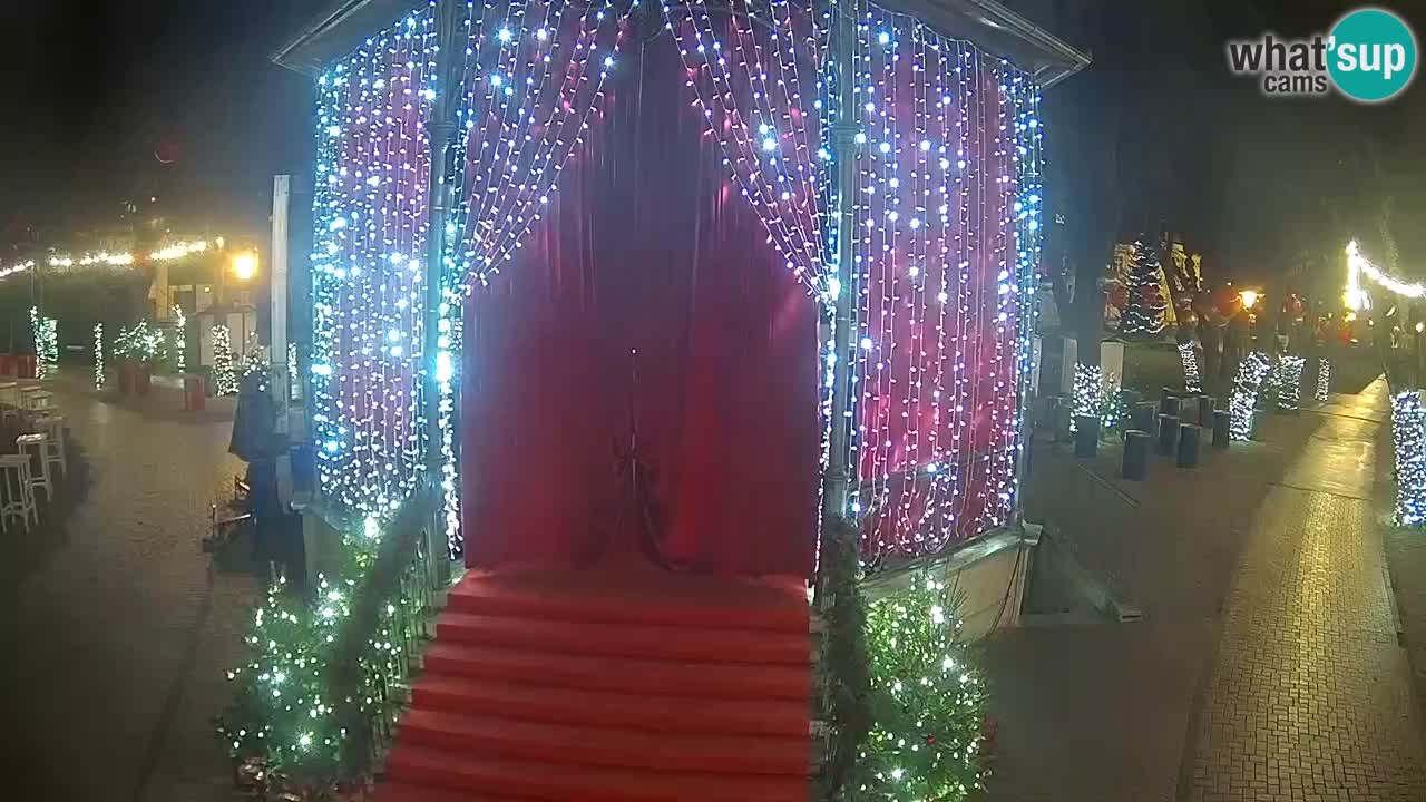 Karlovac live webcam – music pavilion