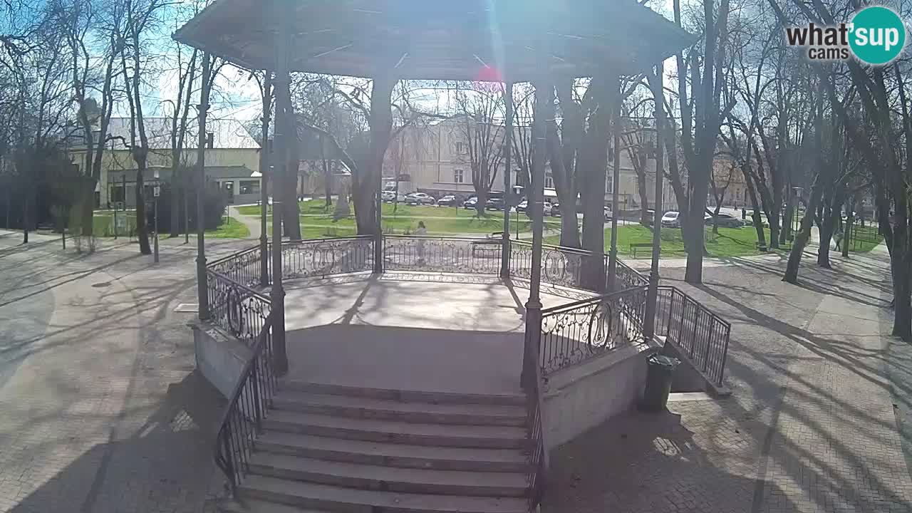 Karlovac live webcam – music pavilion