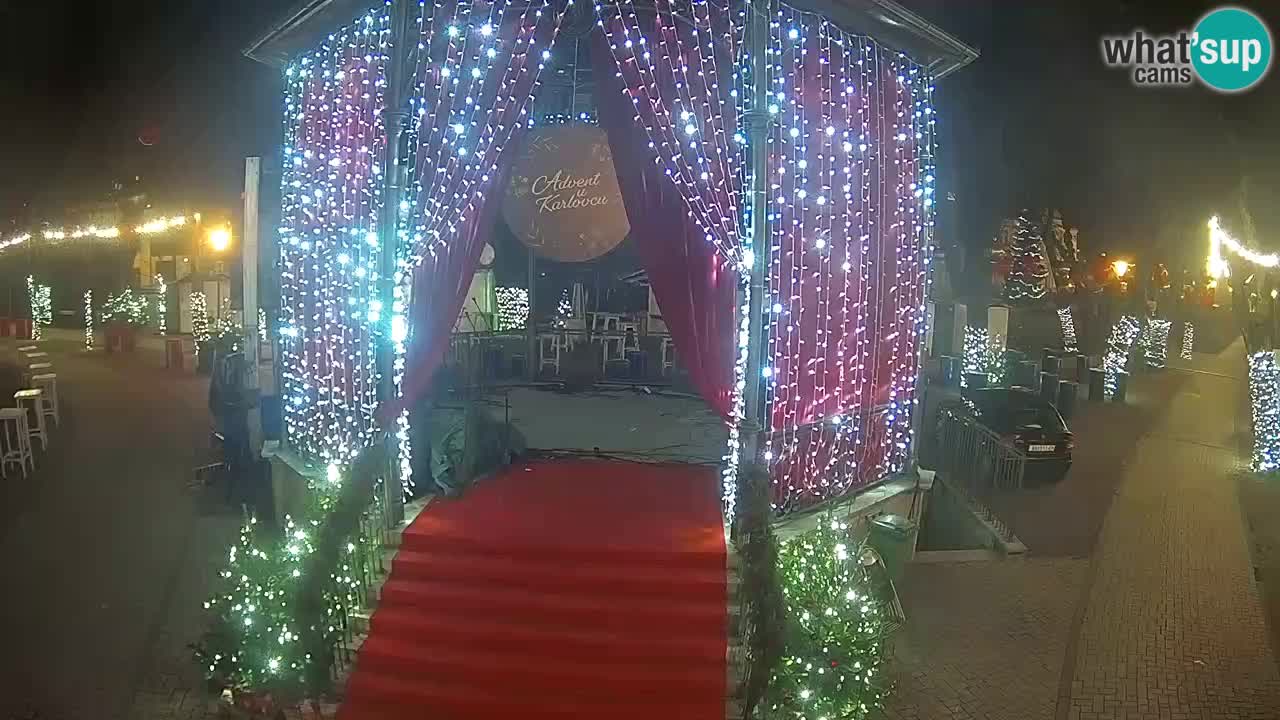 Karlovac live webcam – music pavilion