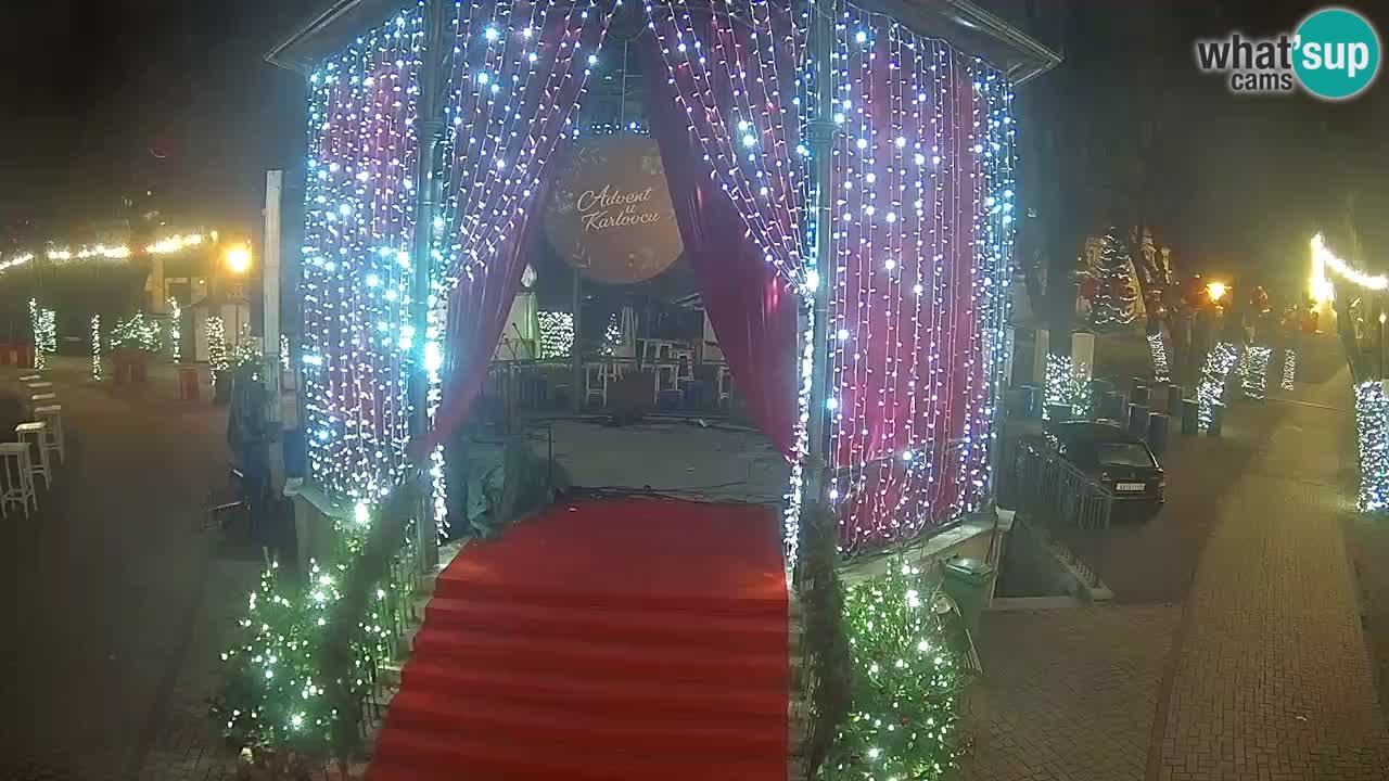 Karlovac live webcam – music pavilion