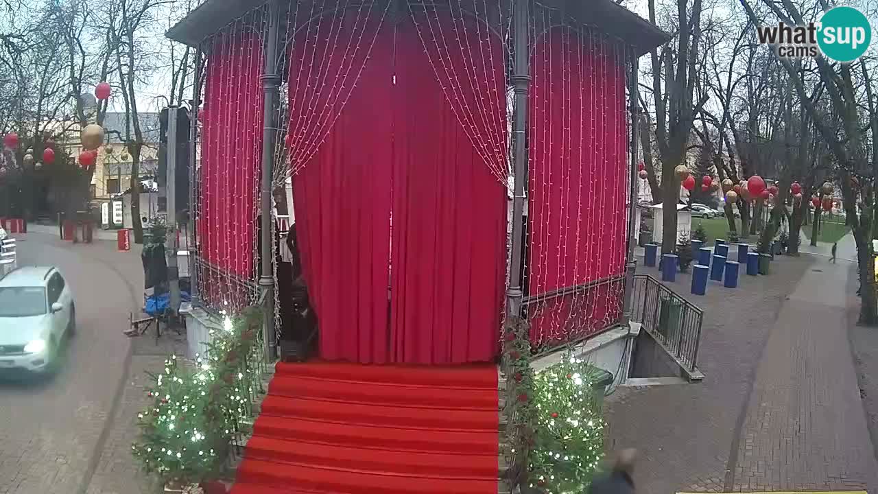 Karlovac live webcam – music pavilion