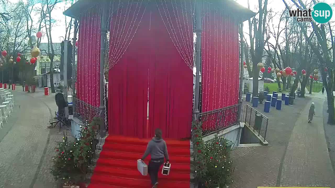 Karlovac live webcam – music pavilion