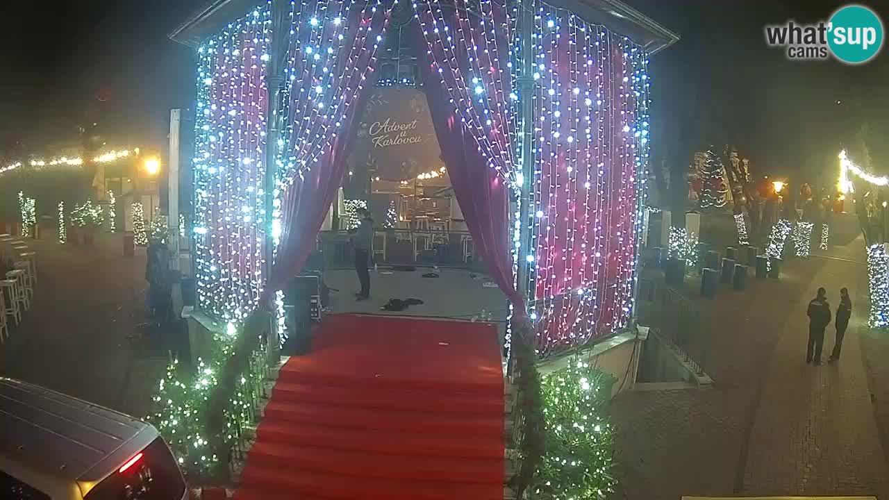 Karlovac live webcam – music pavilion