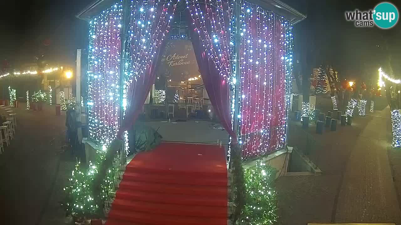 Karlovac live webcam – music pavilion