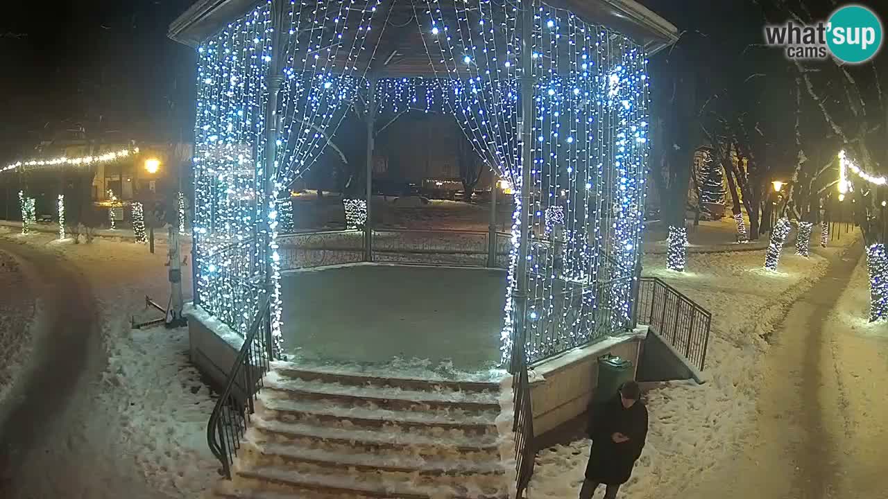 Karlovac live webcam – music pavilion