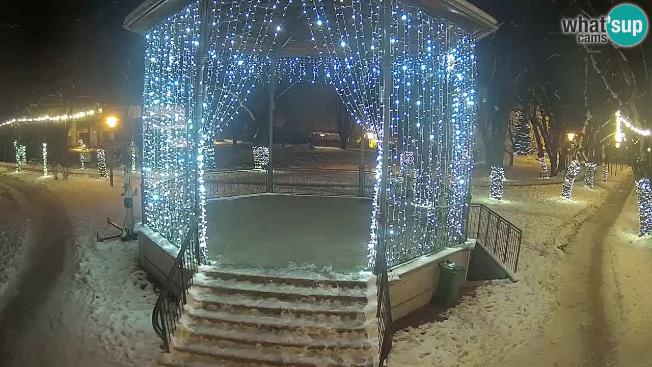 Karlovac live webcam – music pavilion