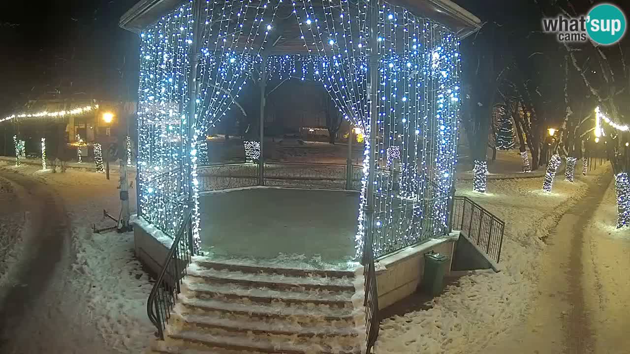 Karlovac live webcam – music pavilion