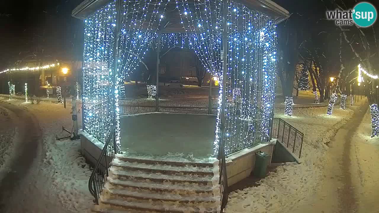 Karlovac live webcam – music pavilion