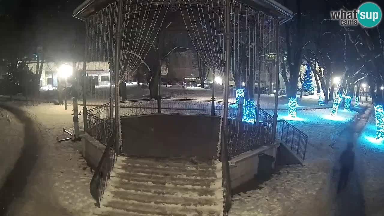 Karlovac live webcam – music pavilion