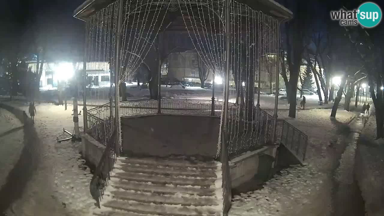 Karlovac live webcam – music pavilion