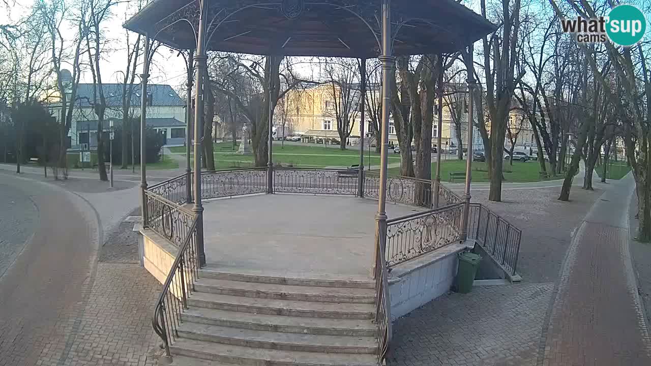 Karlovac live webcam – music pavilion