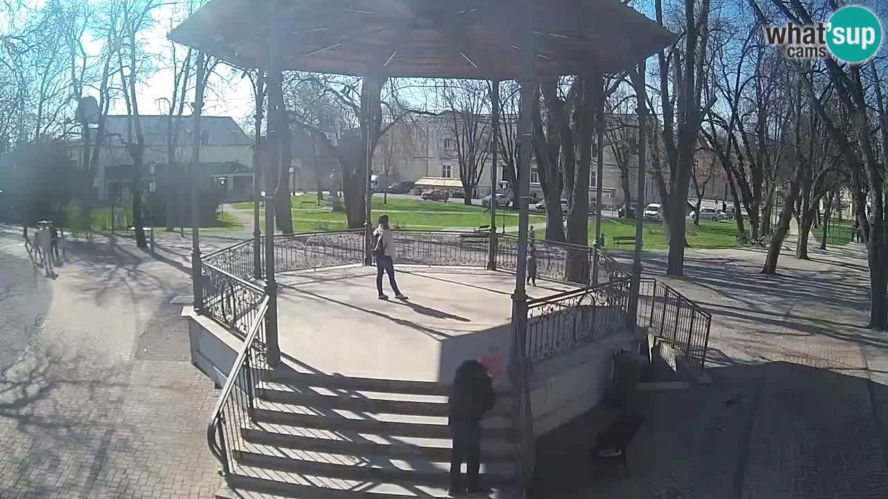 Karlovac live webcam – music pavilion