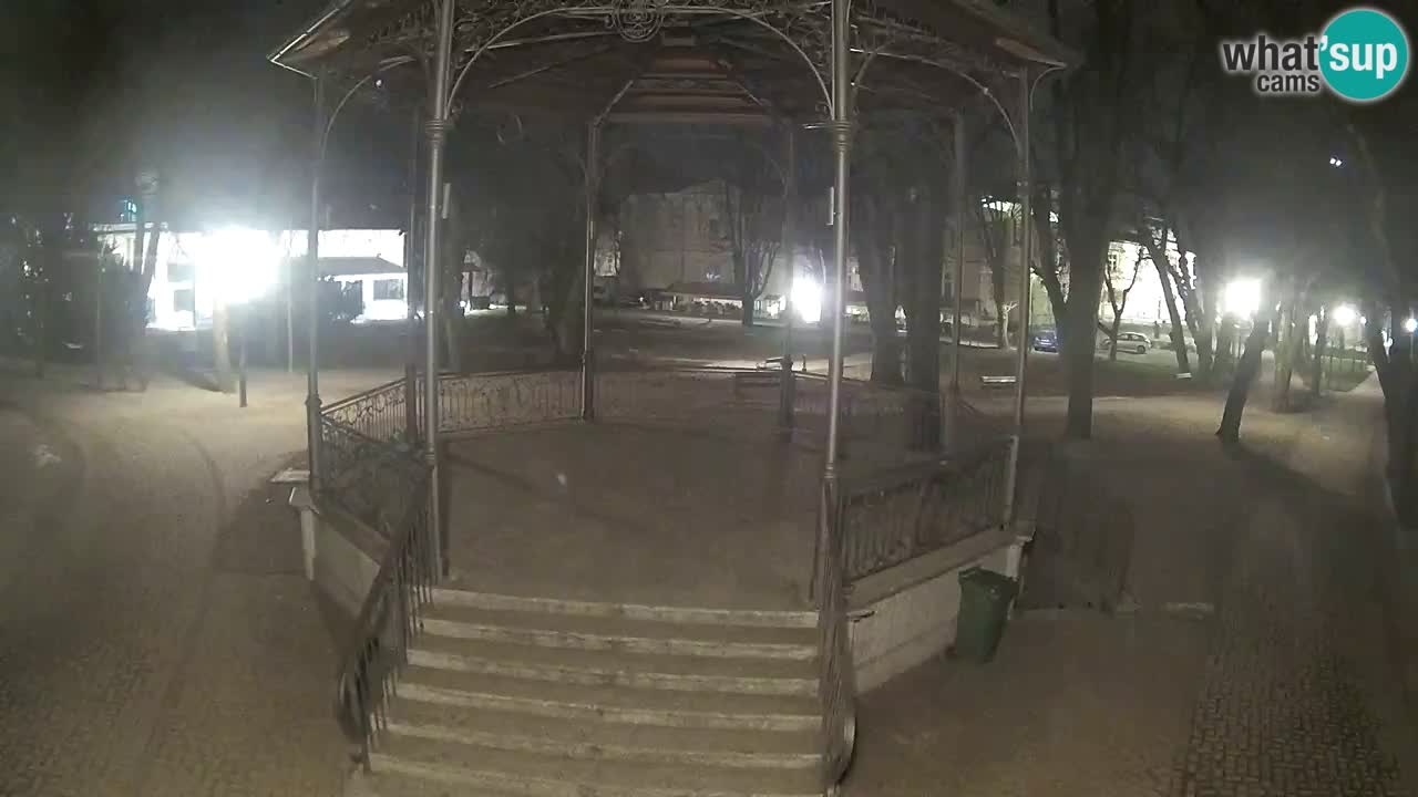Karlovac live webcam – music pavilion
