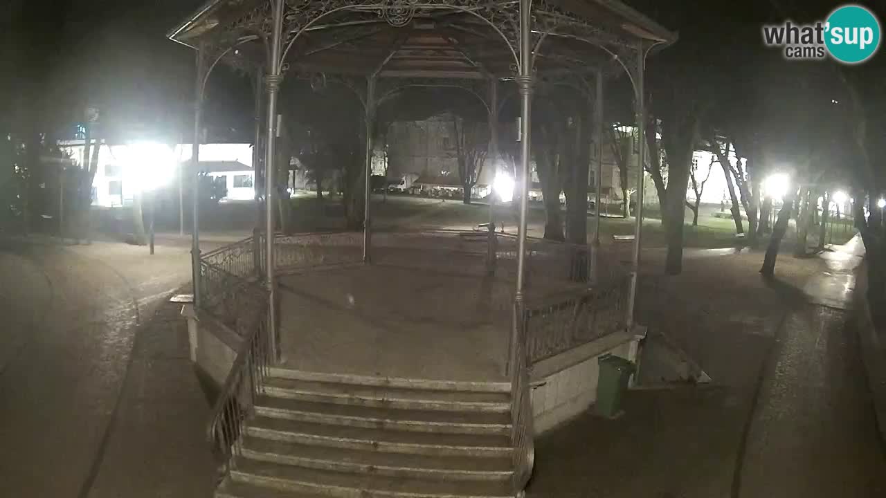 Karlovac live webcam – music pavilion