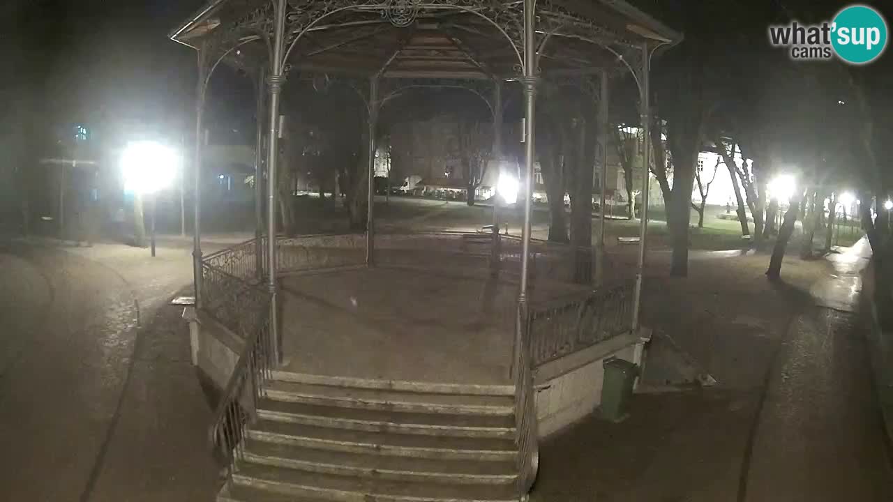 Karlovac live webcam – music pavilion